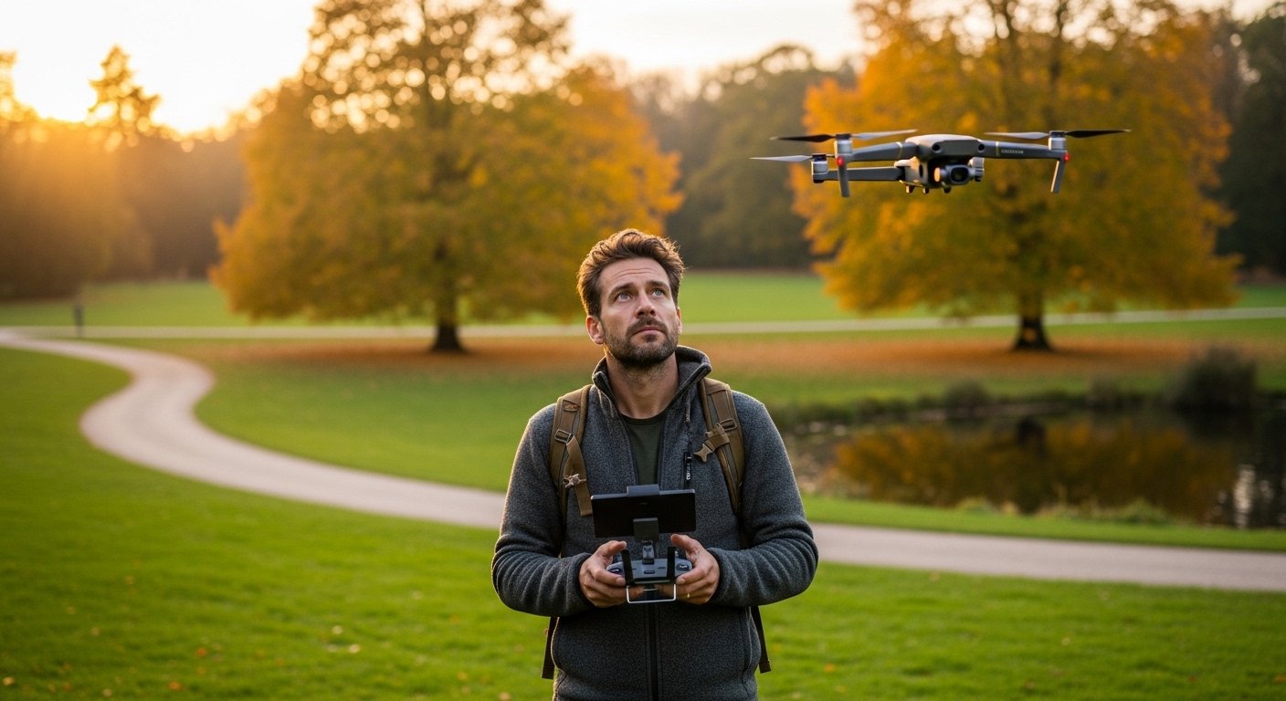 Vuelo de dron 4K